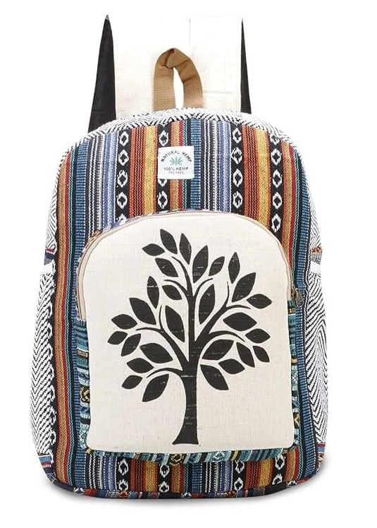 Urban Himalayan's Floral Edition Handmade Cotton Backpack