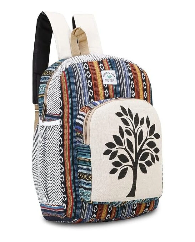 Urban Himalayan's Floral Edition Handmade Cotton Backpack