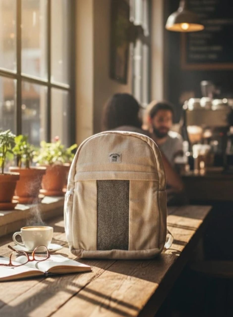 Urban Himalayan's Handmade Cotton Backpack
